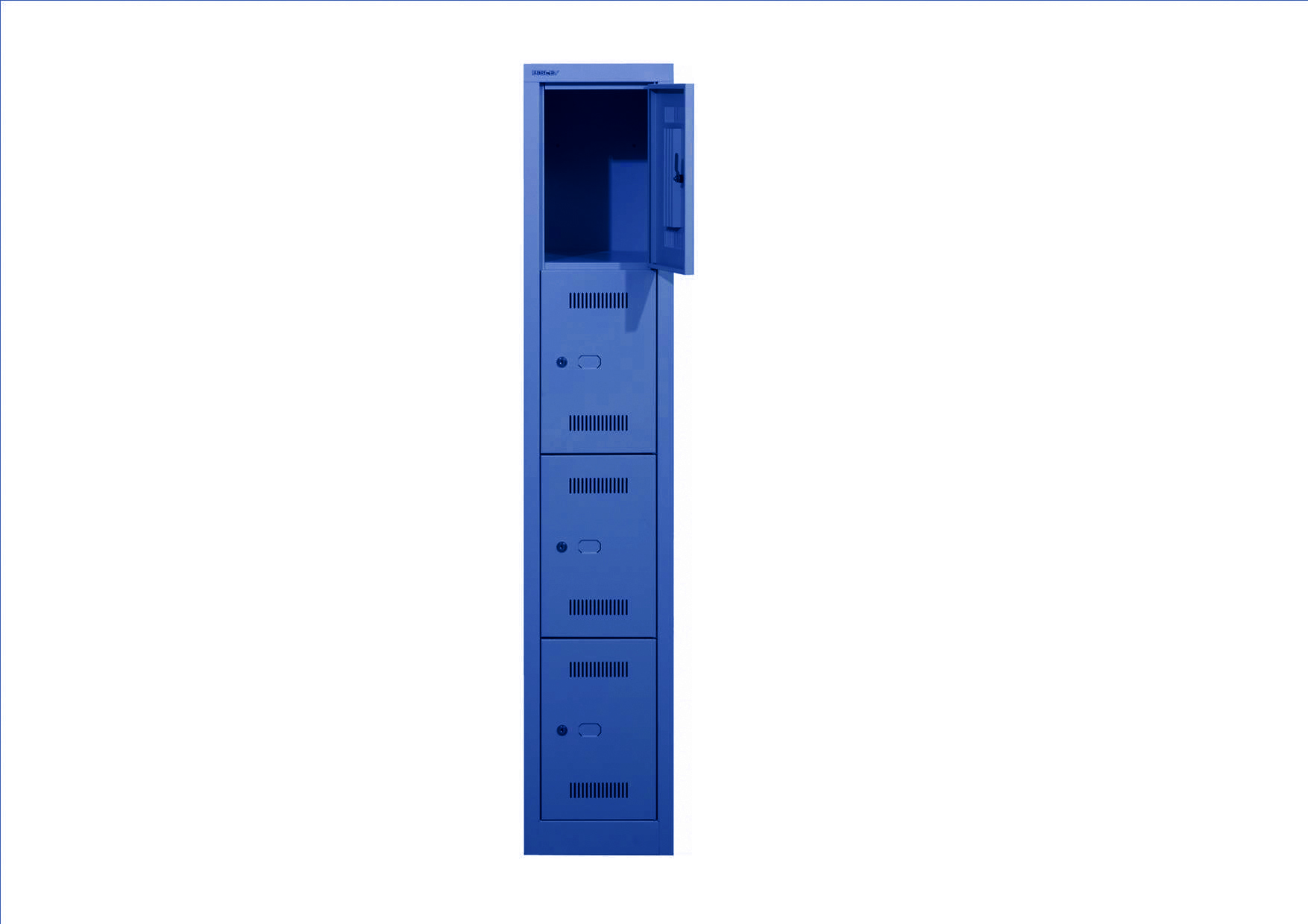 Schließfach-Schrank SAFE 4 Fächer - abschließbar