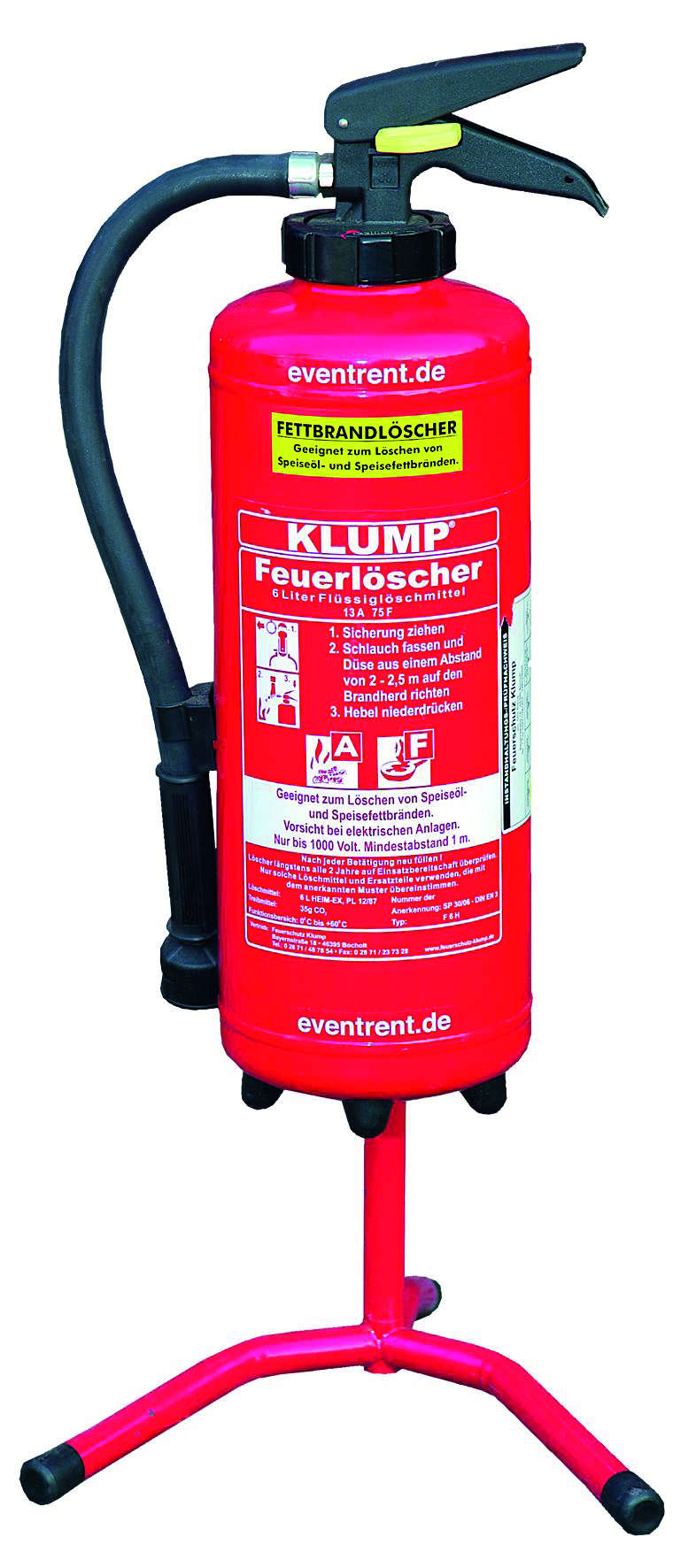 Feuerlöscher 6 KG