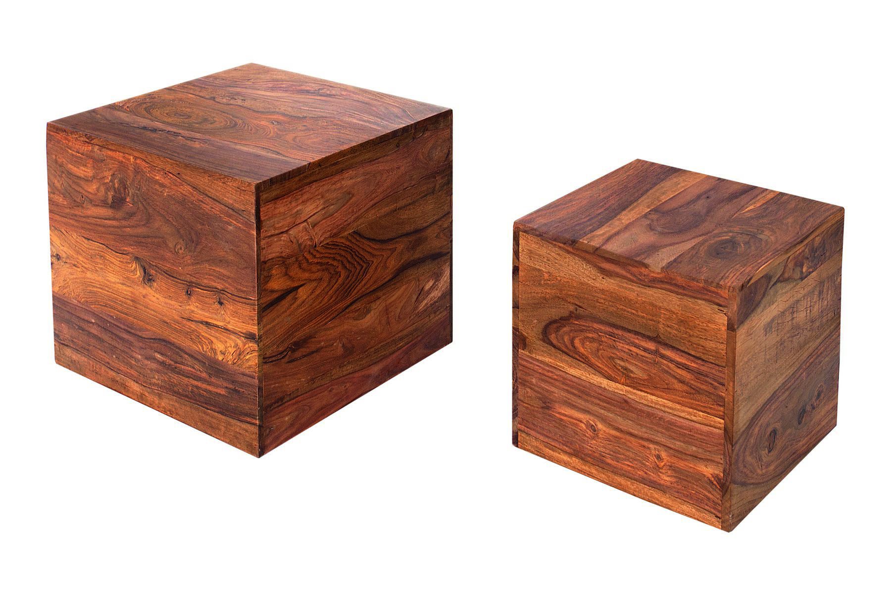 Tisch CUBIX Old Wood